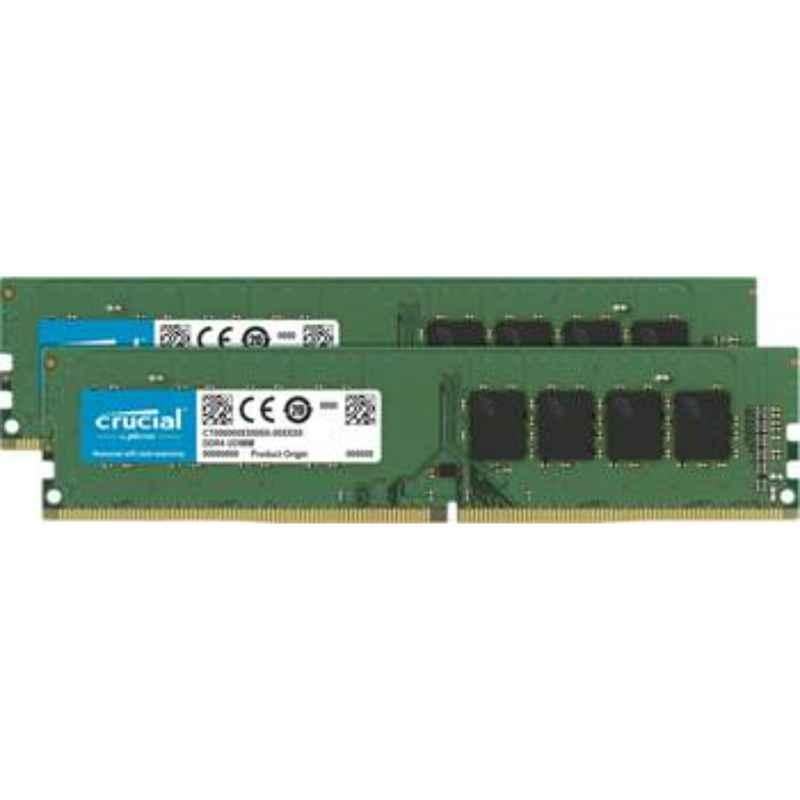 Crucial 16GB Kit (2x8GB) DDR4 3200MHz RAM, CT2K8G4DFRA32A