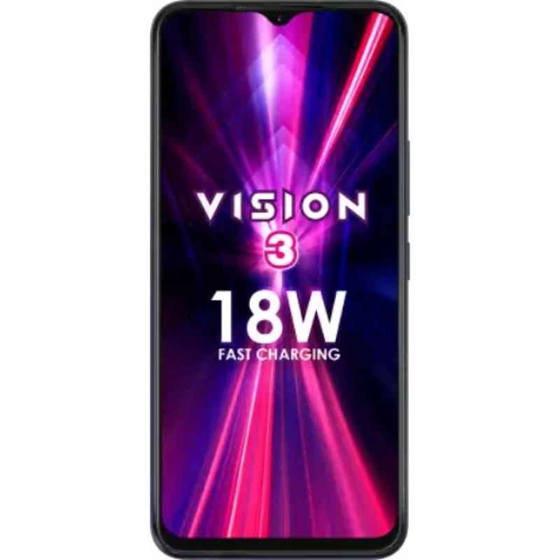 Itel Vision 3 S661LP 3GB/64GB 6.6 inch Deep Ocean Black Smart Phone