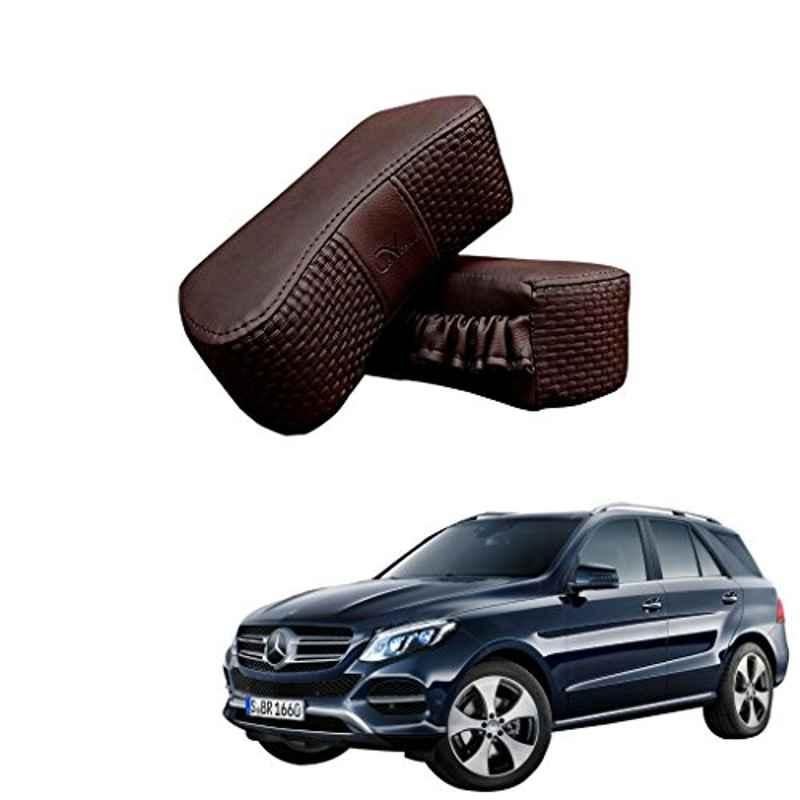 Kozdiko 2 Pcs Memory Foam Cola Neck Rest Cushion Pillow Set for Mercedes Benz GLE-Class