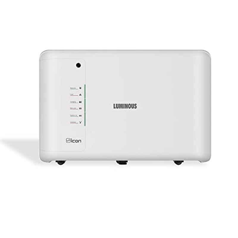 Luminous iCon 1600 1400VA 12V Pure Sine Wave Inverter with High Capacity, Advanced LCD Display & 36 Months Warranty for Home, Office & Shops, F04116018851