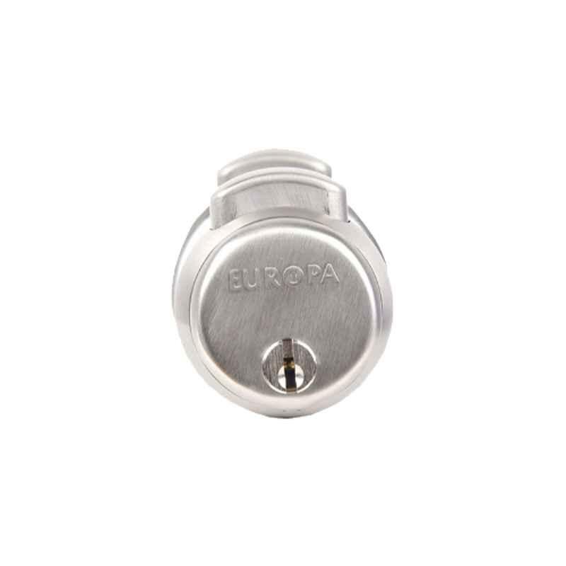 Europa 17.8mm 5 Pin Antique Brass Feather Touch Press Button Cylindrical Lock, C120