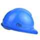Allen Cooper Blue Polymer Nape Type Safety Helmet with Chin Strap, SH-701-B (Pack of 3)