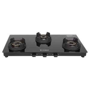 Faber Virat HD 3 Burners Manual Toughened Glass Top Cooktop, 106.0712.771