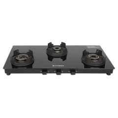 Faber Virat HD 3 Burners Manual Toughened Glass Top Cooktop, 106.0712.771