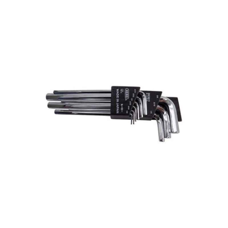 Hero 9 Pcs Hex Key Wrench Set, HK-9L-2