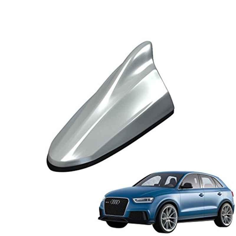Kozdiko Silver Shark Fin Signal Receiver Car Antenna for Audi Q3