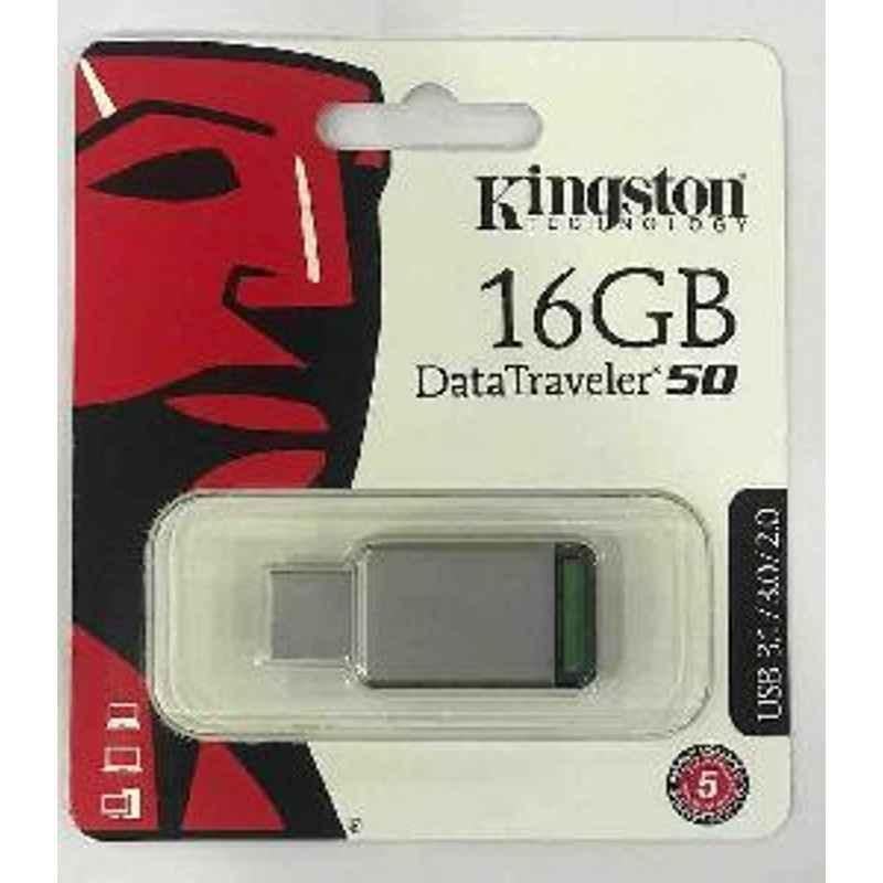 Kingston Metal 16GB 3 Years Pen Drive