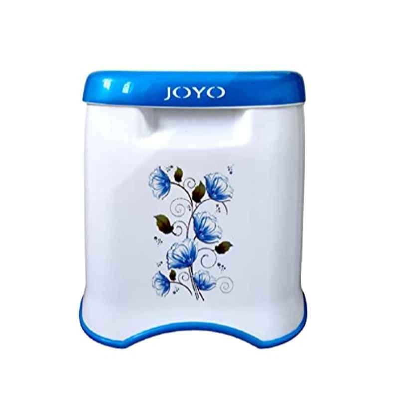 Joyo Super Bath Big Plastic Blue Bathroom Stool with Free Lasaani 1000ml Water Bottle