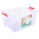 Aristo 25L Multipurpose Transparent Plastic Storage Toy Box with Lid