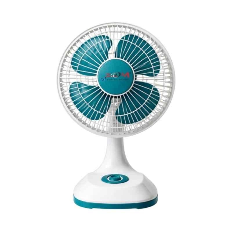 Zoom Speedo 50W 2300rpm Green Powerful Oscillating Multipurpose Hi Speed Table Fan, Sweep: 300 mm