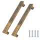 Atom Narmada 16 inch Brass Antique Finish Aluminum Pull Handle (Pack of 2)