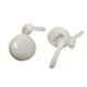 Elegant Casa 48mm Round White Toilet Seat Cover Hinges