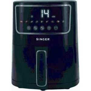 Singer Airfrio 4.4 Litre 1350W Plastic Black Air Fryer