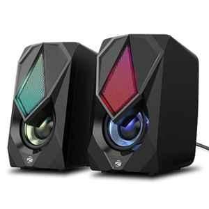 Zebronics Zeb-Warrior II 10W Black Bluetooth, USB & Aux 2.0 Multimedia Speaker, GC-RB-2826