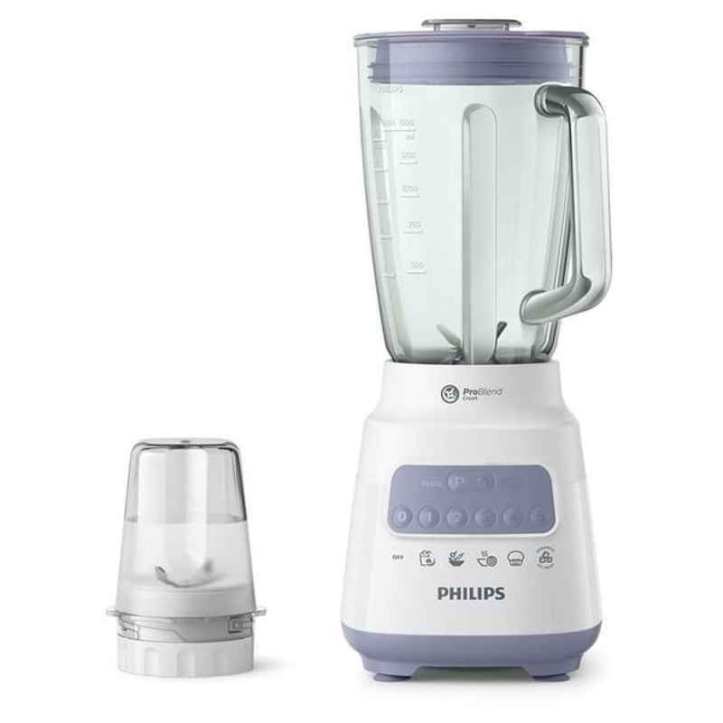 Philips 5000 Series 2L 700W White & Purple Blender, HR2222/01