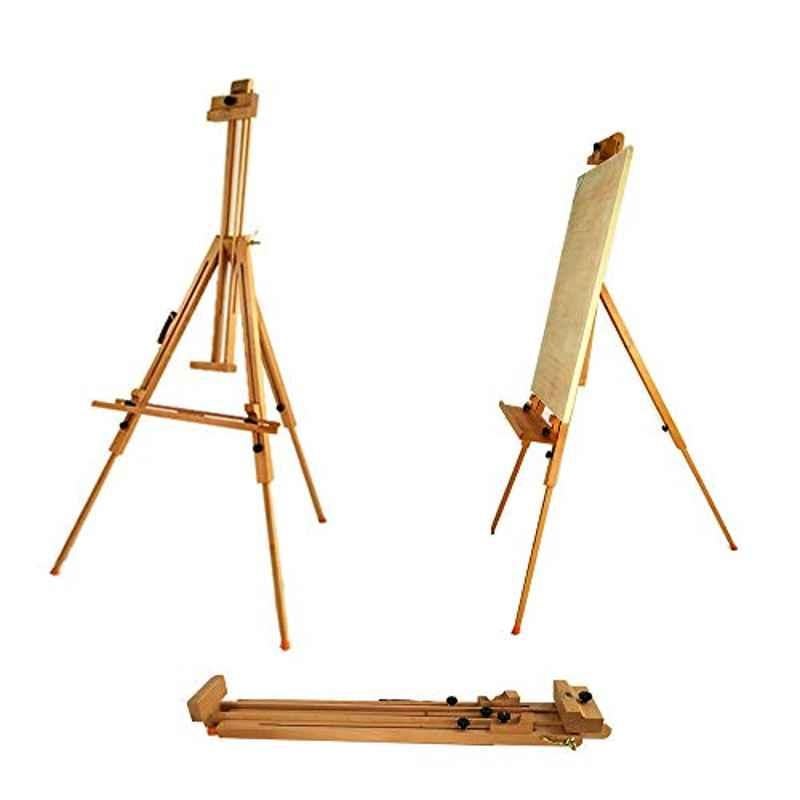 184cm Tripod Wood Foldable Adjustable Height Stand for Painting, EE8A86DEZ3