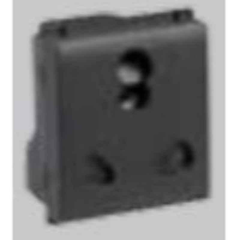 Crabtree Murano 6A Grey 5 Pin Socket, ACUKPXB065 (Pack of 10)