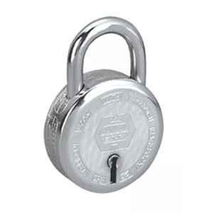 Harrison 50mm Steel Chrome Plated Finish Padlock with 3 Keys