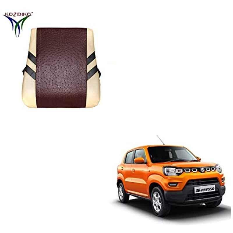 Kozdiko Brown & Beige Back Rest for Maruti Suzuki Ciaz