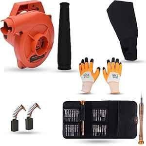 Walkers 800W Plastic Red Electric Air Blower with Carbon Brushes, Gloves & 25 in 1 Screwdriver, WKCB314