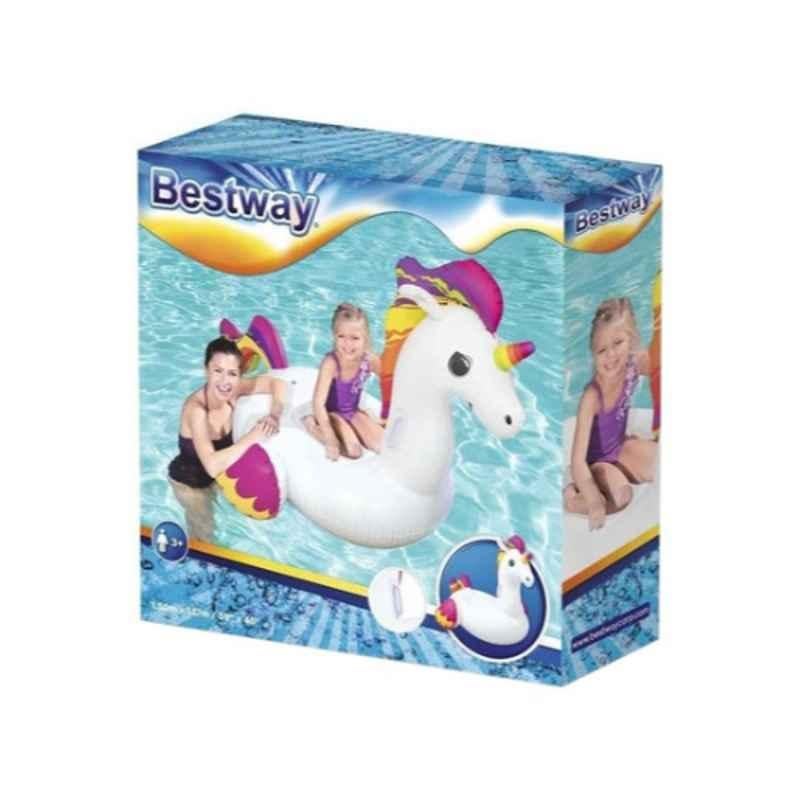Bestway 150x117cm Unicorn Shaped Inflatable Ride On Float, 41114
