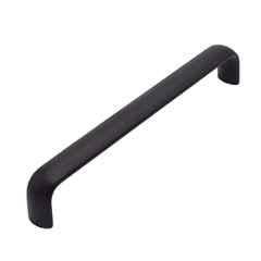RAB 12 inch Stainless Steel Matt Black Oval Drawer Pull Handle (Pack of 3)