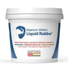 Elephant Shield 500ml Liquid Rubber Water Based Waterproofing Sealant for Sheet Joints, Bolt Holes, Gutter Joints, Roof & Wall Crack, Solar Panel, Cut Out & Damp Wall