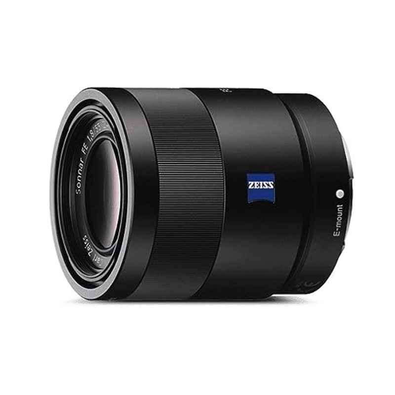 Sony SEL55F18Z 55mm F1.8 ZA Full-Frame E Mount Standard Prime Camera Lens with High Resolution & Bokeh, SEL55F18Z AE