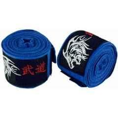 Matrica 180 inch Cotton Hot Blue Mexican Style MMA & Boxing Hand Wraps, Size: Free (Pack of 2)