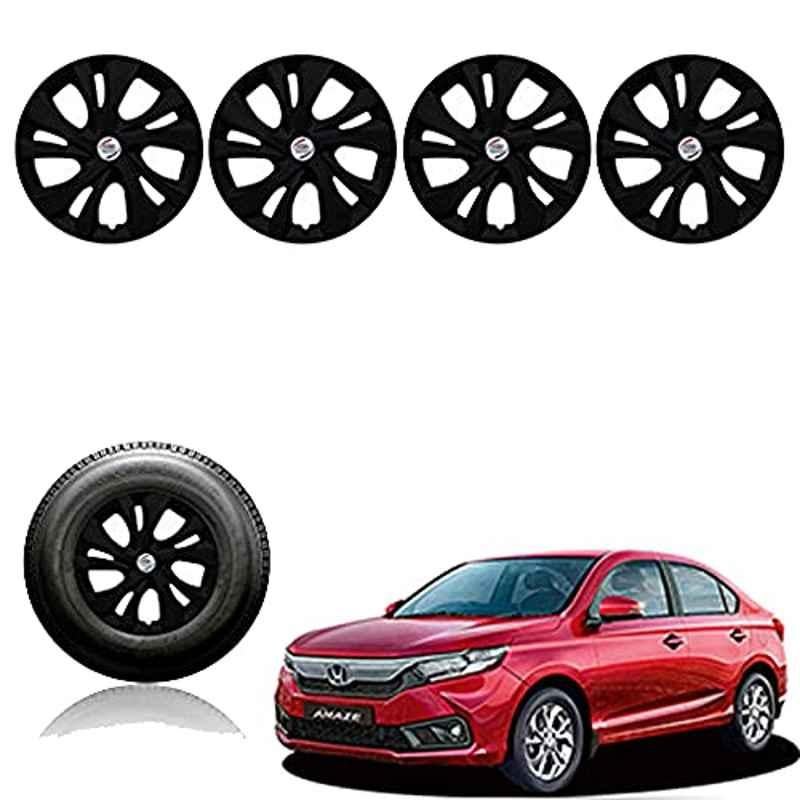 Auto Pearl 14 inch ABS Black Car Wheel Cover for Amaze 2018