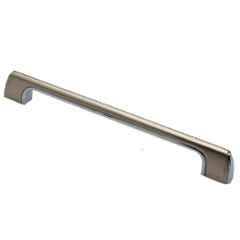 RAB 224mm Zinc Chrome & Satin Finish Drawer Pull Handle, SP-051