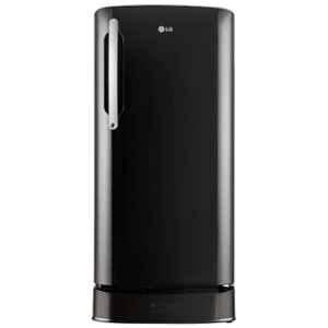 LG 201 Litre Stainless Steel Ebony Sheen 5 Star Direct Cool Inverter Single Door Refrigerator, GL-D211HESZ