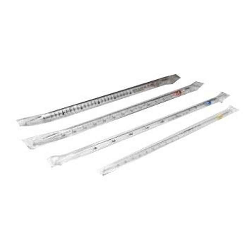 Axiva 10ml PS Sterile Serological Pipette, 23265 (Pack of 50)