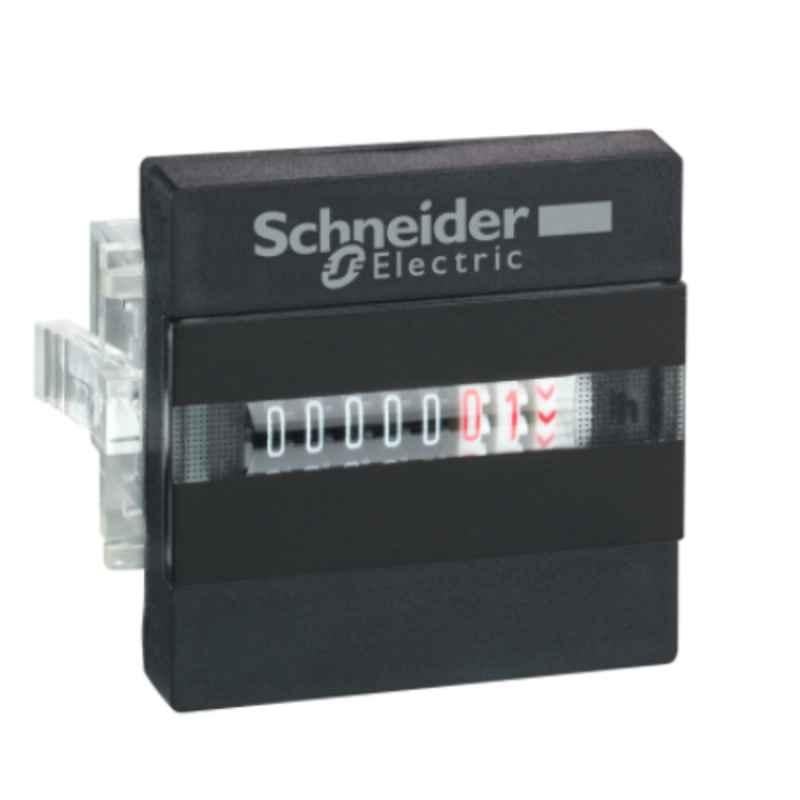 Schneider 24 VAC 7 Digit Display Mechanical Hour Counter, XBKH70000004M