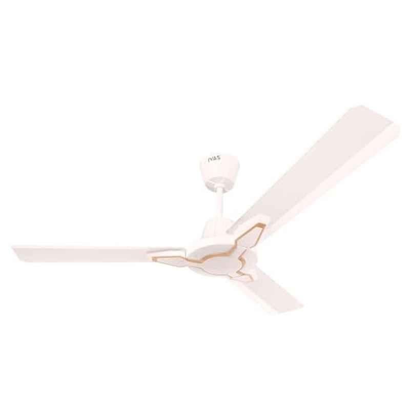 IVAS Mystic Lustra 50W 360rpm Misty Rose 2 Star High Speed Ceiling Fan & 2 Years Warranty, IM10120274, Sweep: 1200 mm
