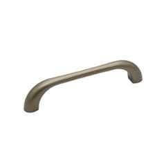 RAB 96mm Zinc Satin Finish Wardrobe Pull Handle, N021 (Pack of 3)