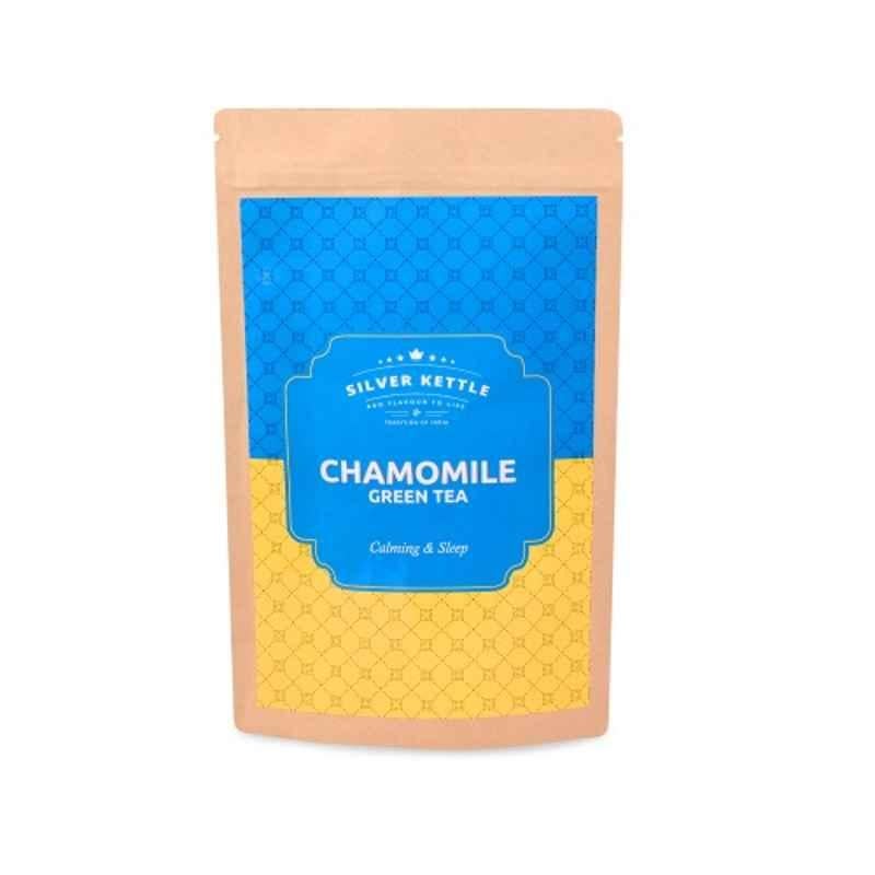 Silver Kettle Kashmiri Kahwa 50g 100% Natural Saffron Rose & Almond Aromatic Green Tea (Pack of 5)