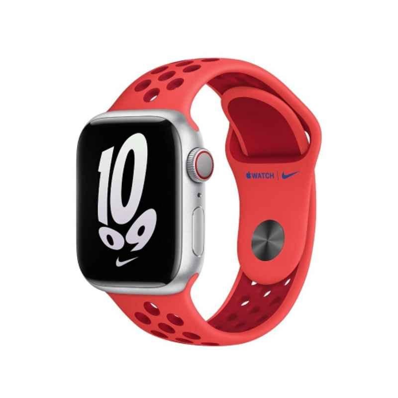 Apple 41mm Bright Crimson Gym Red Nike Sport Band, MPGW3ZE/A
