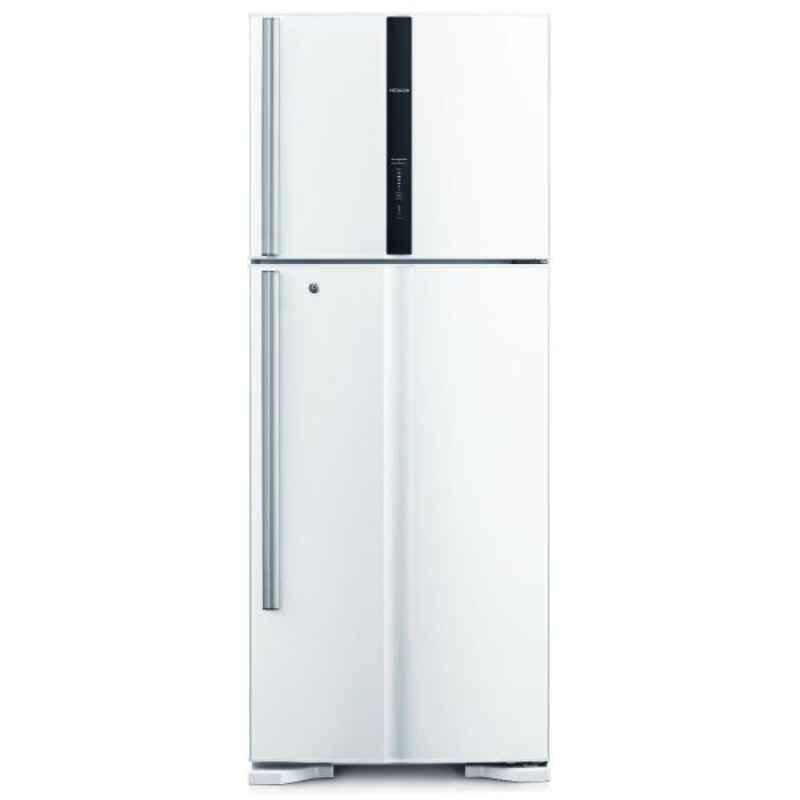 Hitachi RV540PUK3K 443L White 4 Star Big Refrigerator, RV540PUK3KPWH