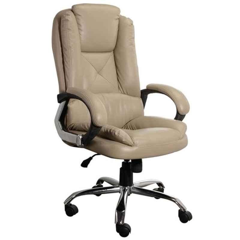 Caddy PU Leatherette Adjustable Study Chair with Back Support, DM133