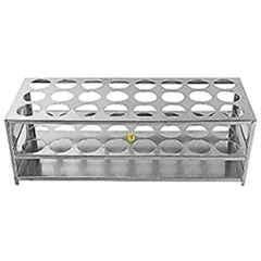 Lab Junction 25mm 24 Hole Aluminium Test Tube Stand, LJ-1508
