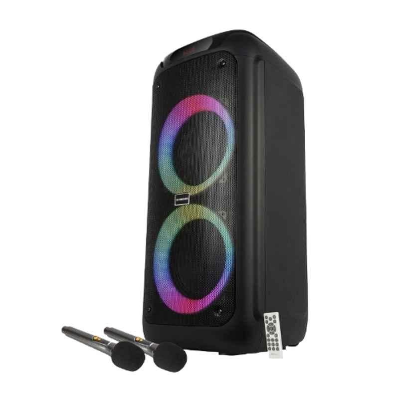 Zebronics Thump 801 140W 80dB Black Bluetooth Party Speaker with RGB Light & LED Display