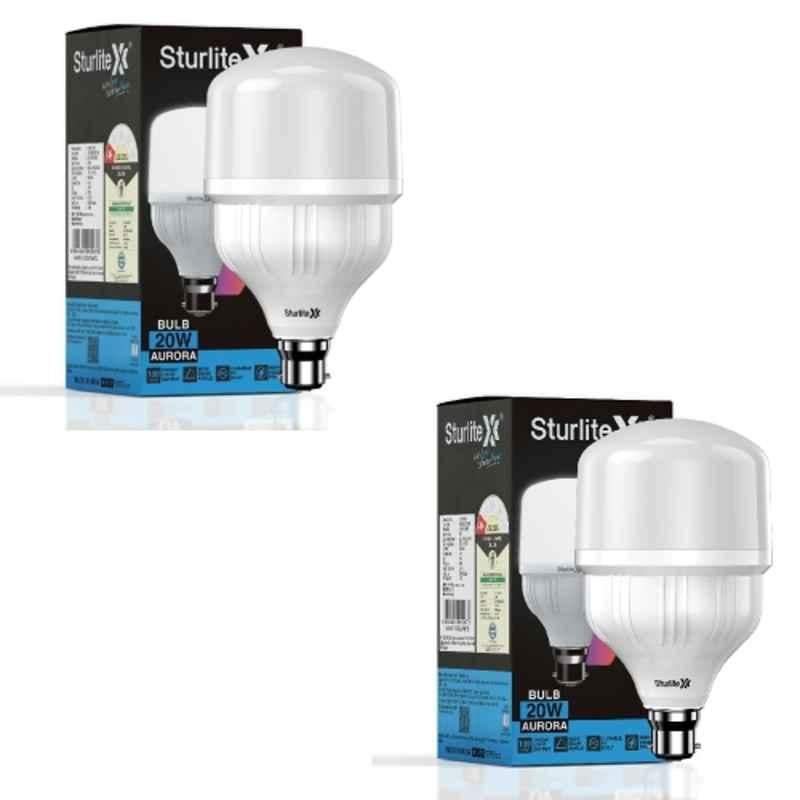 Sturlite Aurora 20W B22 Bright LED Bulb (Pack of 2)