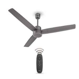 Havells Fab 30W 350rpm 5 Star Aluminium Stone Grey BLDC Ceiling Fan with 3 Years Warranty, Sweep: 1200 mm