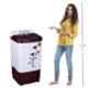 Koryo KWM7819WSA 7.5kg Red Semi Automatic Top Load Washing Machine (Only Washer)