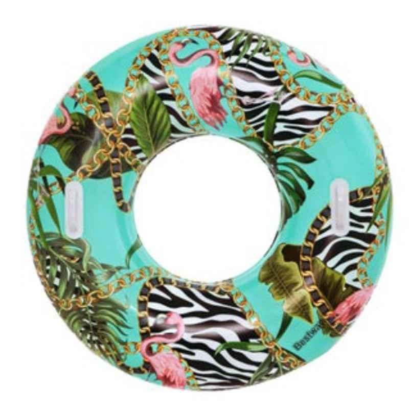 Bestway 1.14m Vinyl Floral Fantasy Inflatable Swim Ring
