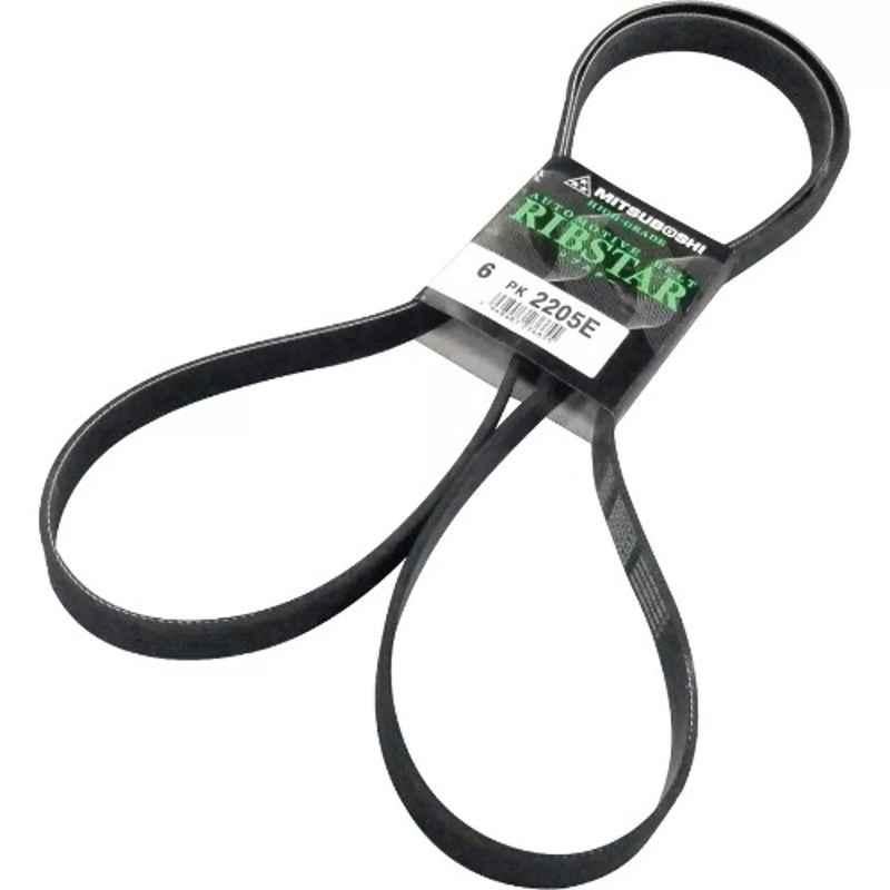 Mitsuboshi Rib Star 2205mm 6 Threaded PK-Type Belt, 6PK2205E