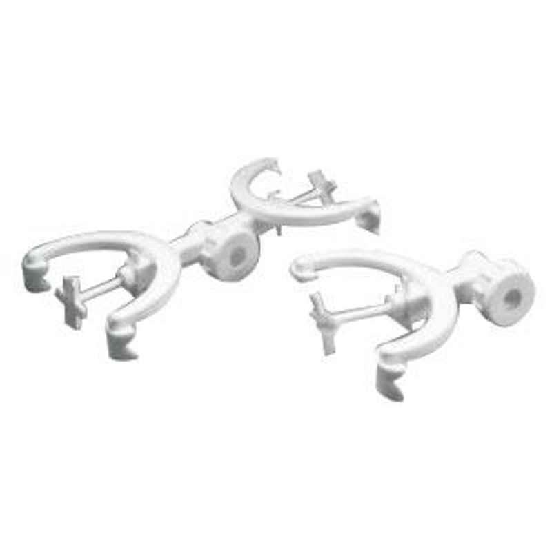 Axiva PP Double Fisher Clamp, 66002 (Pack of 6)