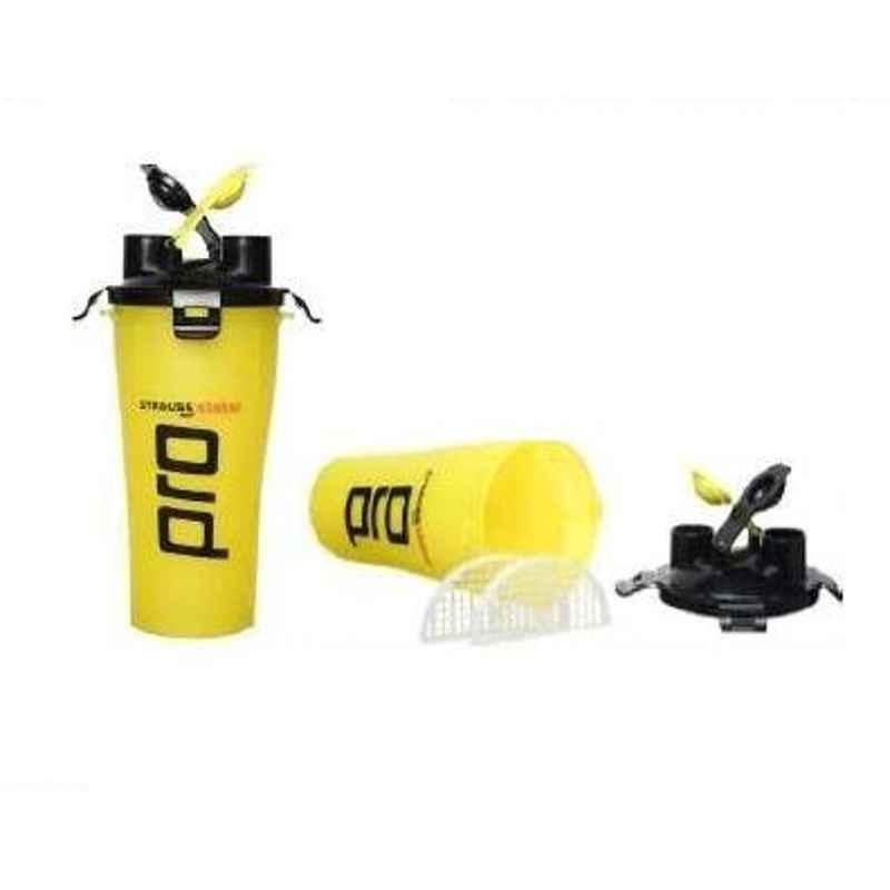 Strauss Pro 700ml Yellow Dual Shaker, ST-1113