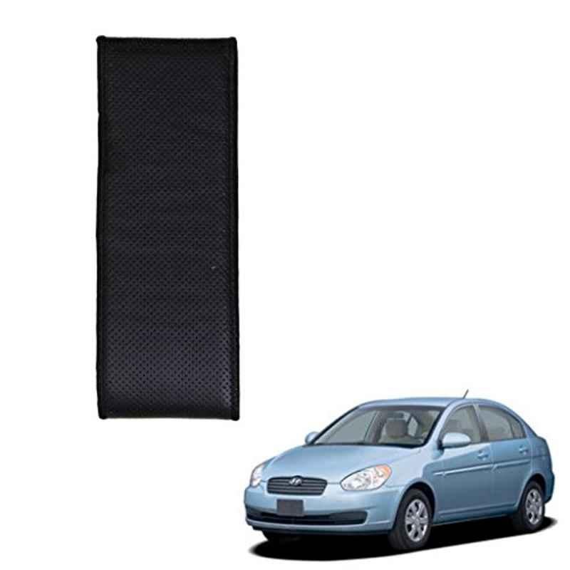 Kozdiko Black Car Steering Cover for Hyundai Verna